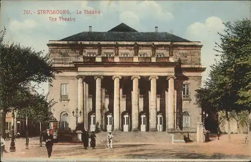 Theatergebaeude Strasbourg Theatre Kat. Gebaeude