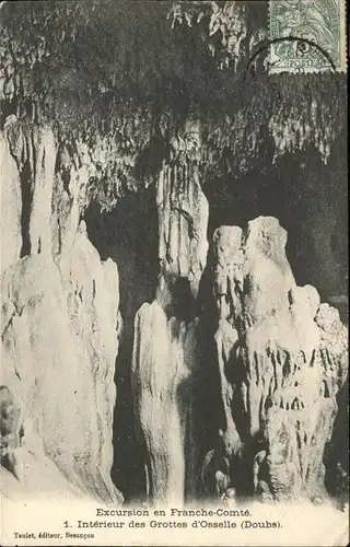 Hoehlen Caves Grottes d Osselle Doubs Franche Comte Kat. Berge