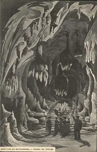 Hoehlen Caves Grottes Betharram Canal de Venise Kat. Berge