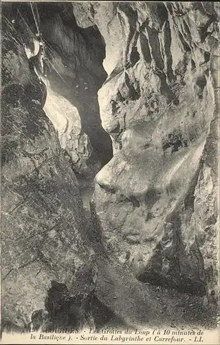 Hoehlen Caves Grottes Lourdes Grottes du Loup Labyrinthe et Carrefour Kat. Berge