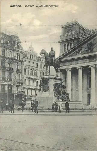 Wilhelm I Denkmal Aachen  Kat. Persoenlichkeiten