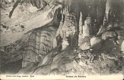 Hoehlen Caves Grottes Reclere  Kat. Berge