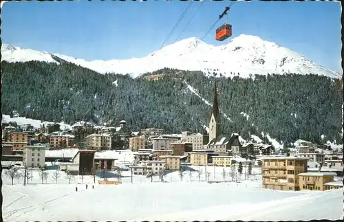 Seilbahn Braema-Bueel Davos-Platz Schiahoerner  / Bahnen /