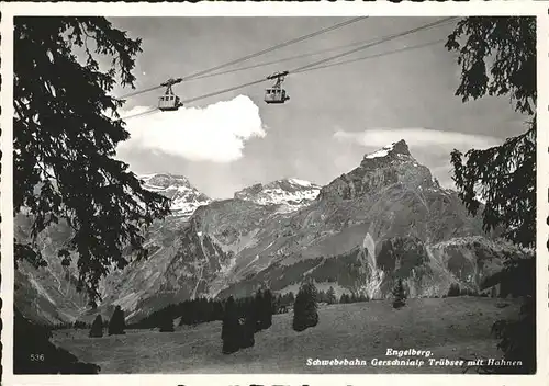 Seilbahn Gerschnialp Truebsee Engelberg  / Bahnen /