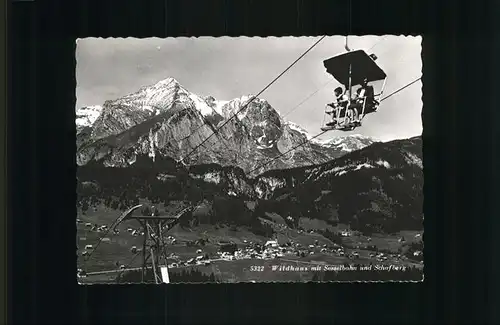 Sessellift Wildhaus Schafberg Kat. Bahnen