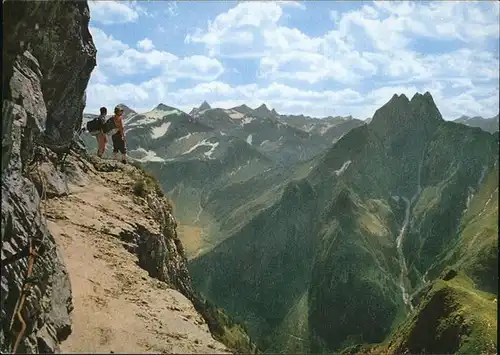 Bergsteigen Klettern Nebelhorn Laufbacher Eck Hoefats / Sport /