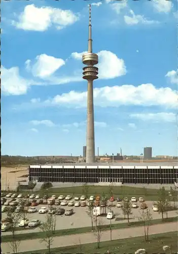 Funkturm Eisstadion Muenchen Kat. Bruecken