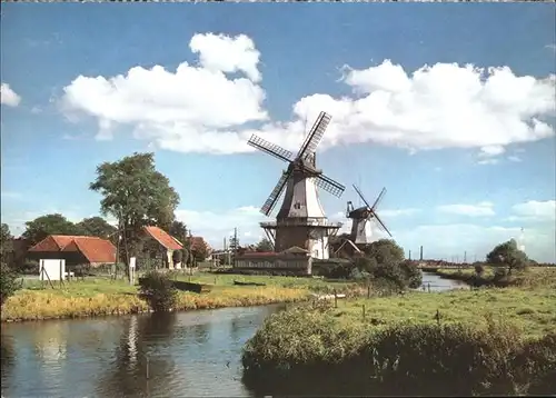 Windmuehle Ostfriesland Kat. Gebaeude und Architektur