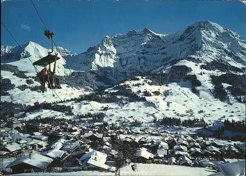 Sessellift Adelboden Berner Oberland  Kat. Bahnen