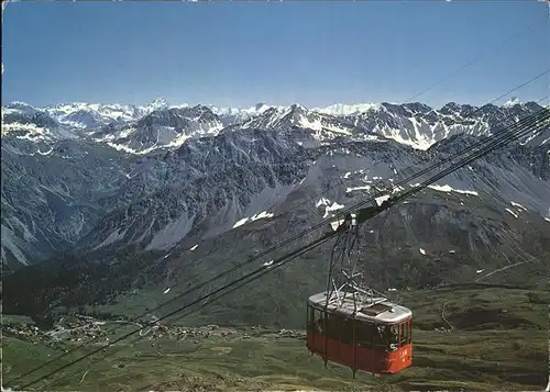 Seilbahn Arosa Weisshorn Berninagruppe / Bahnen /