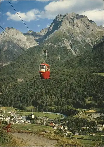 Seilbahn Motta Naluns Scuol / Bahnen /