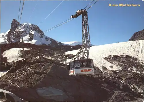 Seilbahn Klein Matterhorn / Bahnen /