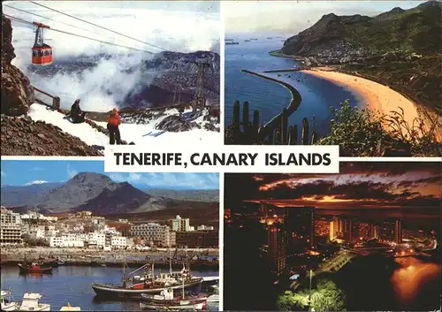 Seilbahn Tenerife Canary Islands / Bahnen /