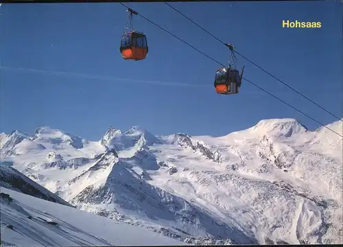 Seilbahn Kreuzboden Hohsaas Wallis  / Bahnen /