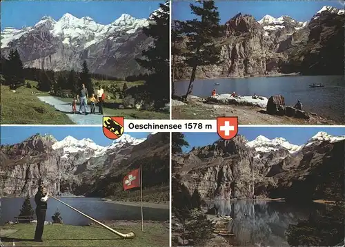 Alphorn Oeschinensee Kandersteg Kat. Musik