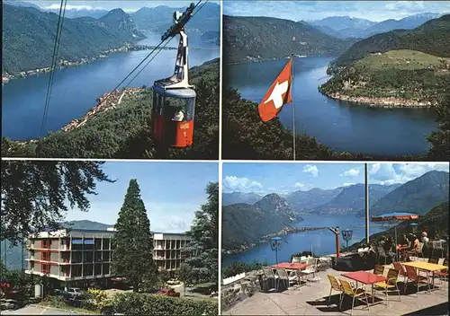 Seilbahn Serpiano  / Bahnen /