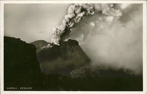 Vulkane Geysire Vulcans Geysers Napoli Vesuvio Kat. Natur