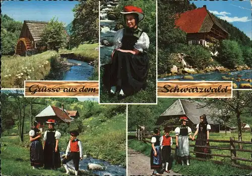 Schwarzwald Schwarzwaldhaus u.Trachten Kat. Regionales