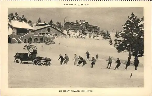 Les Deserts Mont Revard Hiver / Les Deserts /Arrond. de Chambery