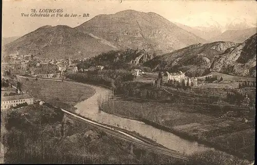 Lourdes Hautes Pyrenees Pic de Jer Kat. Lourdes