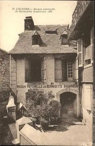 Lourdes Hautes Pyrenees Maison paternelle de Bernadette Soubirous Kat. Lourdes