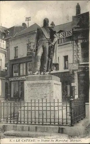 Le Cateau Cambresis Statue du Marechal Mortier Kat. Le Cateau Cambresis