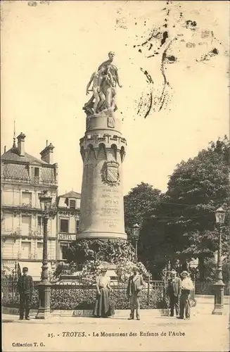 Troyes Aube le Monument des Enfants de l Aube Kat. Troyes