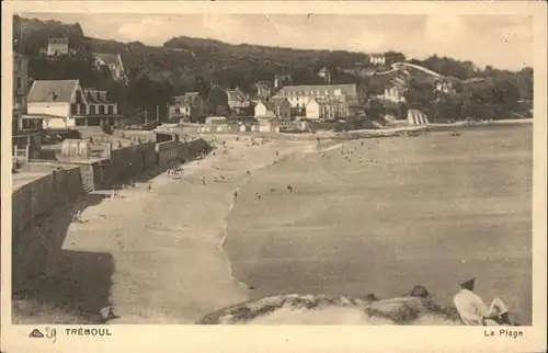 Treboul la Plage Kat. Frankreich