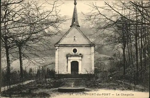 Saint Laurent du Pont la Chapelle Kat. Saint Laurent du Pont