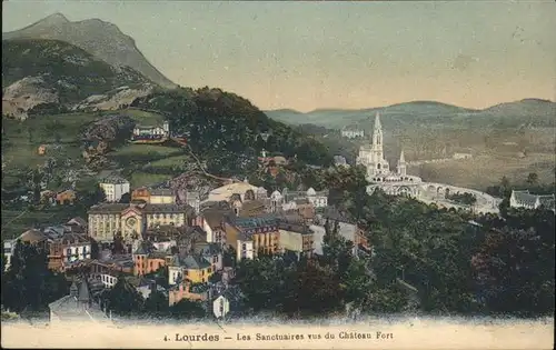 Lourdes Hautes Pyrenees les Sanctuaires Kat. Lourdes