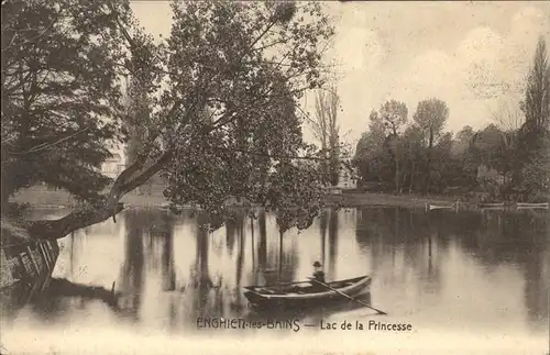 Enghien les Bains Lac de la Princesse Kat. Enghien les Bains