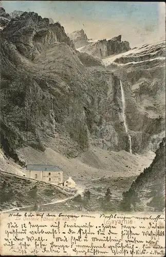 Gavarnie Hautes Pyrenees La Cascade Kat. Gavarnie