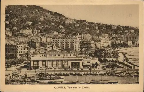 Cannes Alpes Maritimes Casino Kat. Cannes