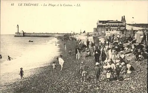 Le Treport la Plage le Casino Kat. Le Treport