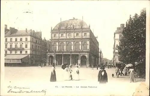 Le Havre Le Grand Theatre Kat. Le Havre