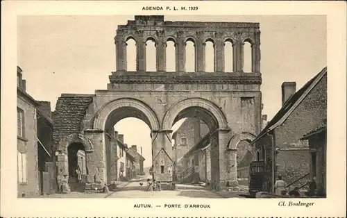 Autun Porte d Arroux Kat. Autun