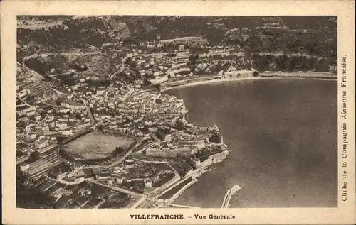 Villefranche sur Mer vue generale Kat. Villefranche sur Mer