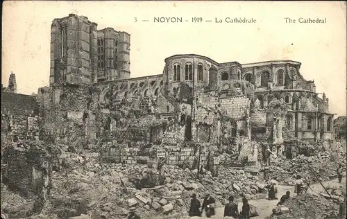 Noyon Oise La Cathedrale Kat. Noyon