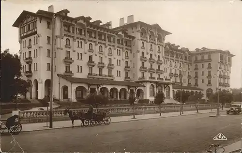 Hendaye Pyrenees Atlantiques le Grand Hotel de la Plage Kat. Hendaye