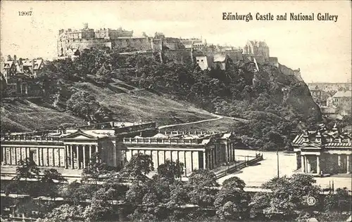 Edinburgh Edinburgh Castle National Gallery Kat. Edinburgh