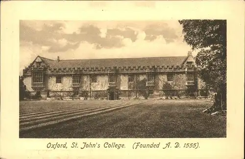 Oxford Oxfordshire St. John's College / Oxford /Oxfordshire