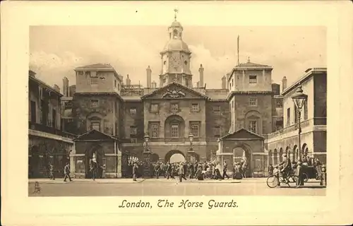 London The Horse Guards Kat. City of London