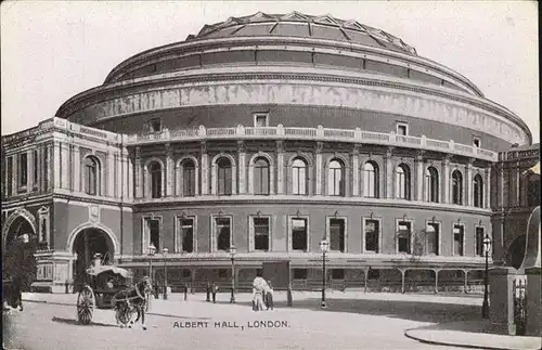 London Albert Hall Kat. City of London