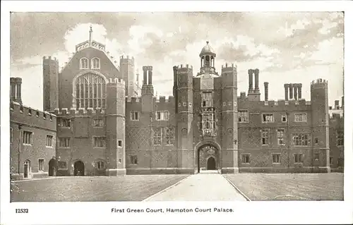 Hampton Court Hampton Court Palace First Green Court Kat. Herefordshire County of