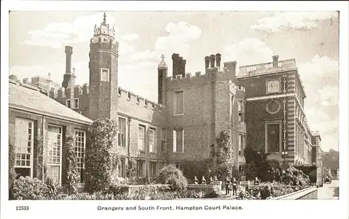 Hampton Court Hampton Court Palace Orangery Kat. Herefordshire County of