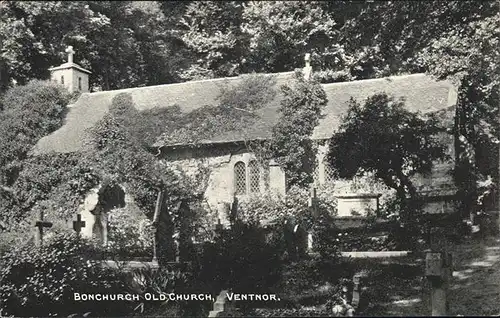Ventnor Isle of Wight Bonchurch Old Church / Isle of Wight /Isle of Wight