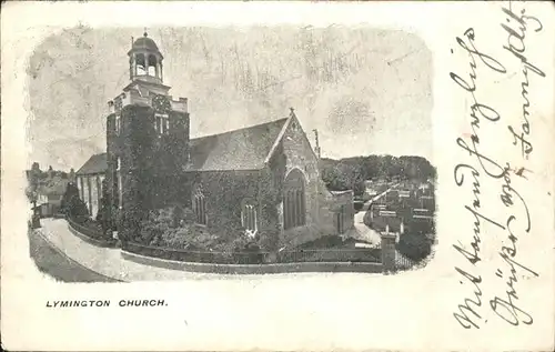 Lymington Town Lymington Church Kat. New Forest