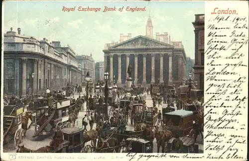 London Royal Exchange Bank Kat. City of London