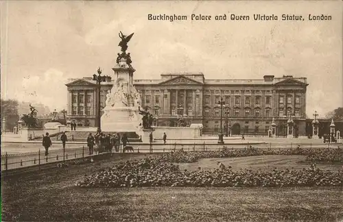 London Buckingham Palace Queen Victoria Statue Kat. City of London