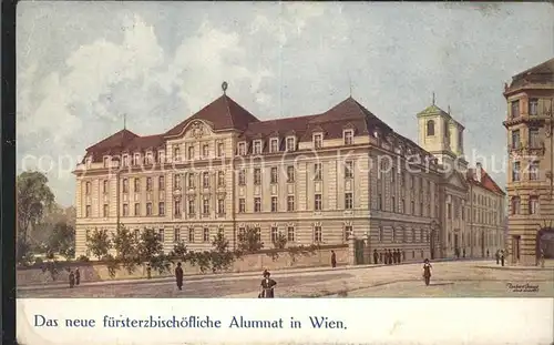 Wien Fuersterzbischoefliches Alumnat Kat. Wien